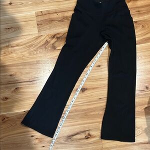 Black Flared Leggings